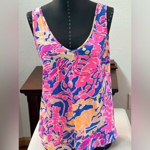 LILLY PULITZER TANK TOP SHIRT BLOUSE WOMEN SIZE SMALL EXCELLENT COND